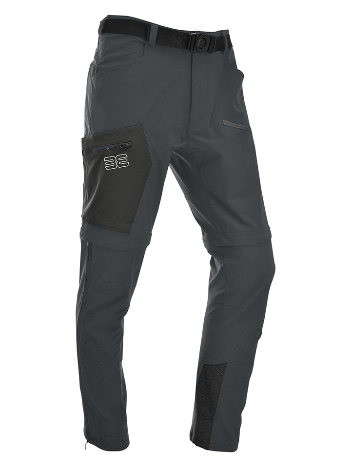 Zipp-Off-Funktionshose "Eiger ultra" in Anthrazit