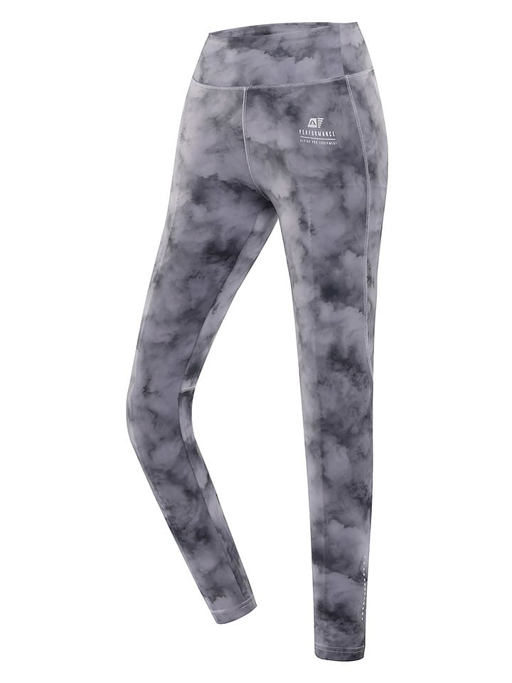 Legginsy sportowe "Marda" w kolorze szarym