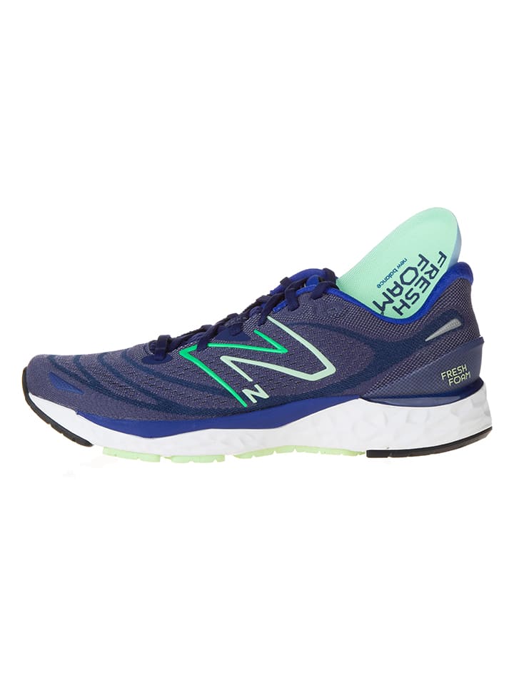 New Balance Buty Tech Run Solvi v4 w kolorze granatowym do biegania najlepsze wyprzeda e w limango