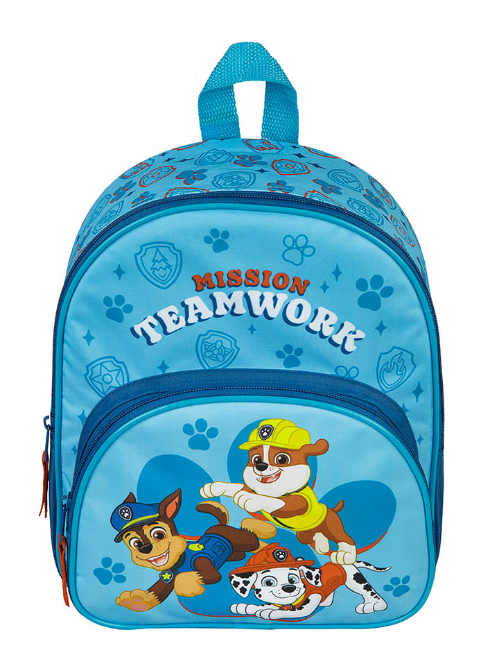Rucksack "Paw Patrol" in Blau - (B)25,5 x (H)30,5 x (T)10 cm