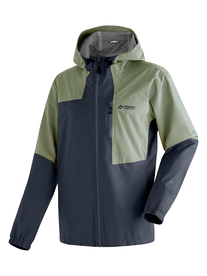 Funktionsjacke "Rosvik" in Blau/ Grün