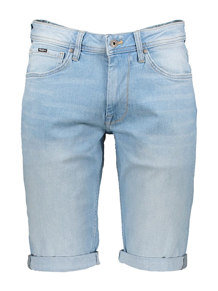 Jeans-Shorts - Regular fit - in Hellblau