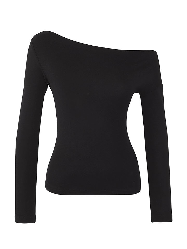 Longsleeve in Schwarz