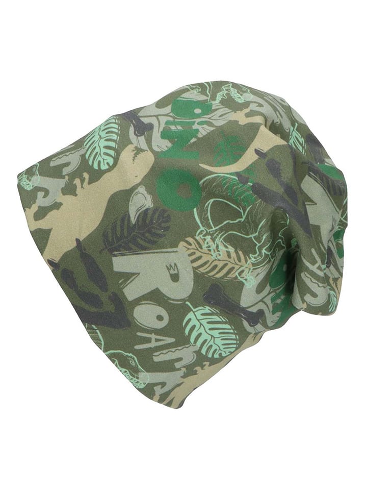 Beanie "Dinosaurier" in Grün