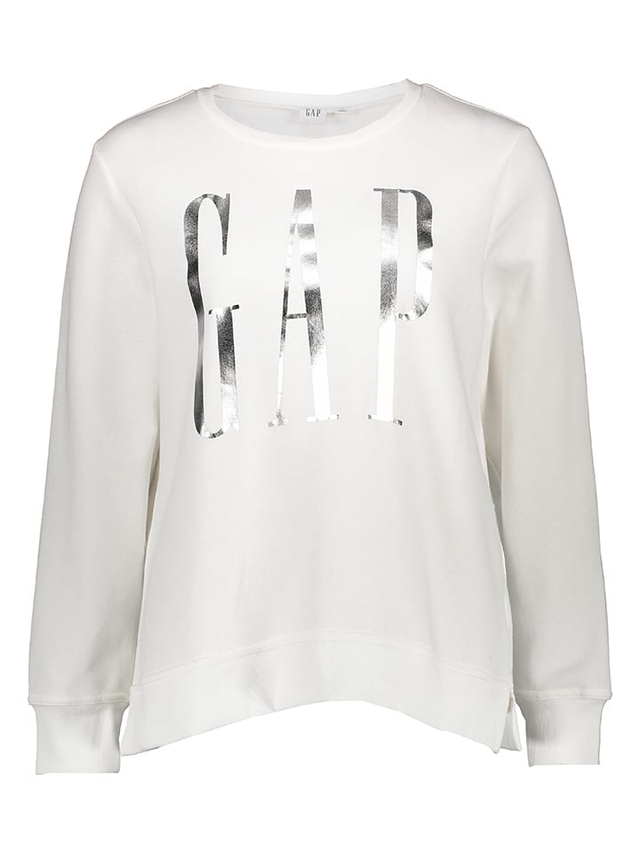White gap sweatshirt cheap