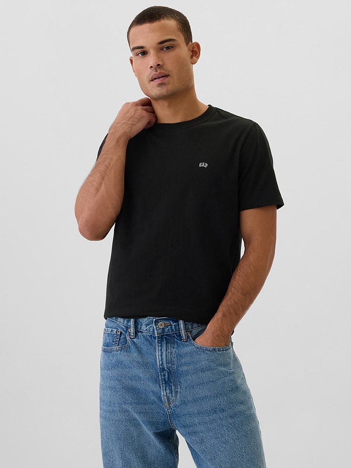 Shirt in Schwarz