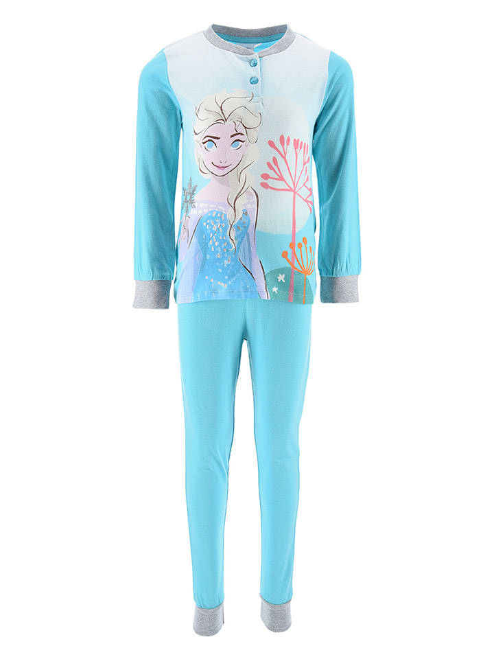 Pyjama "Frozen" in Hellblau