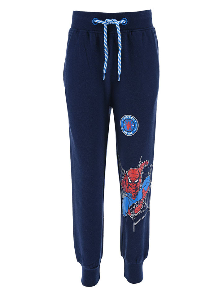 Sweathose "Spiderman" in Dunkelblau/ Bunt