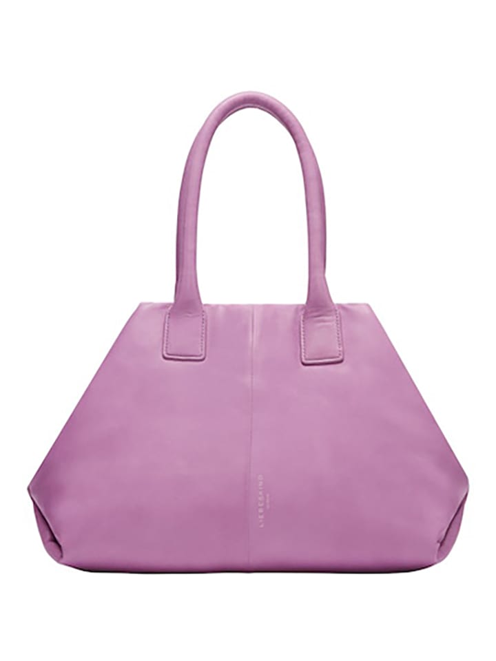 LIEBESKIND BERLIN Leren handtas paars B 48 x H 32 x D 16 cm goedkoop kopen limango