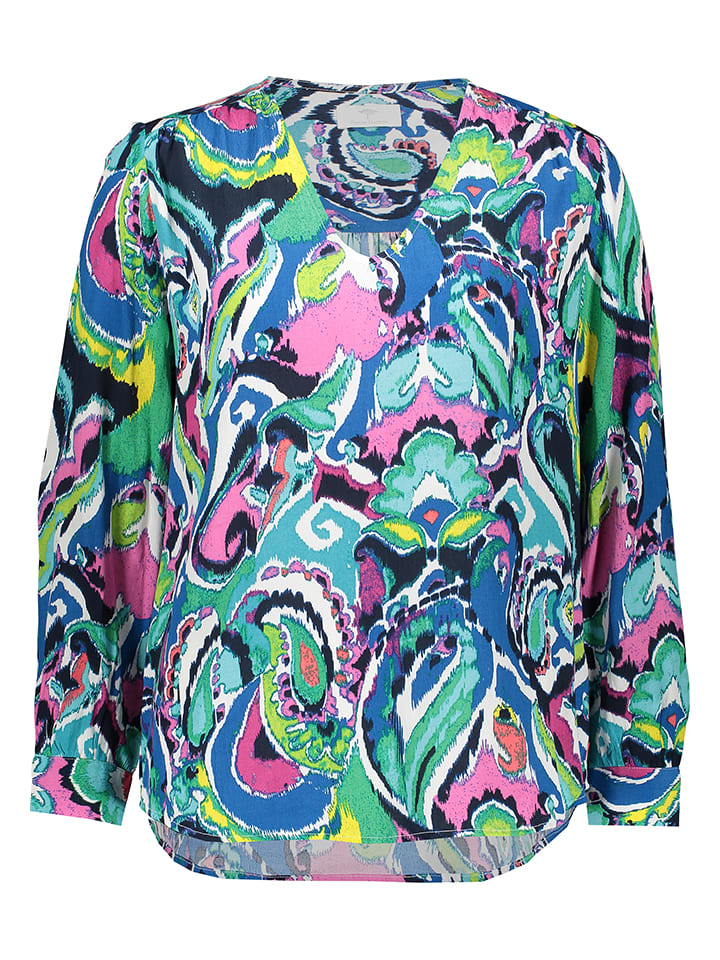 Bluse in Bunt
