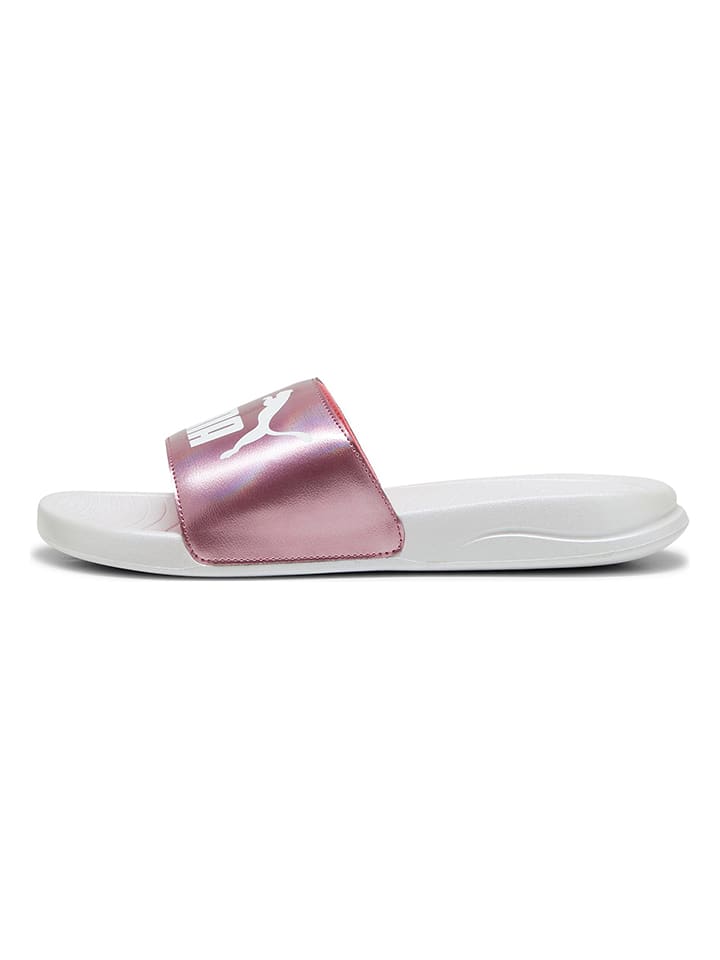 Puma Slippers Popcat 20 GirlPower lichtroze wit goedkoop kopen limango