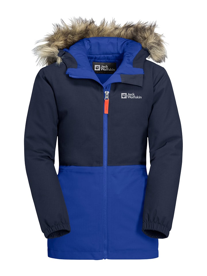 Functionele jas "Bandai" donkerblauw/blauw