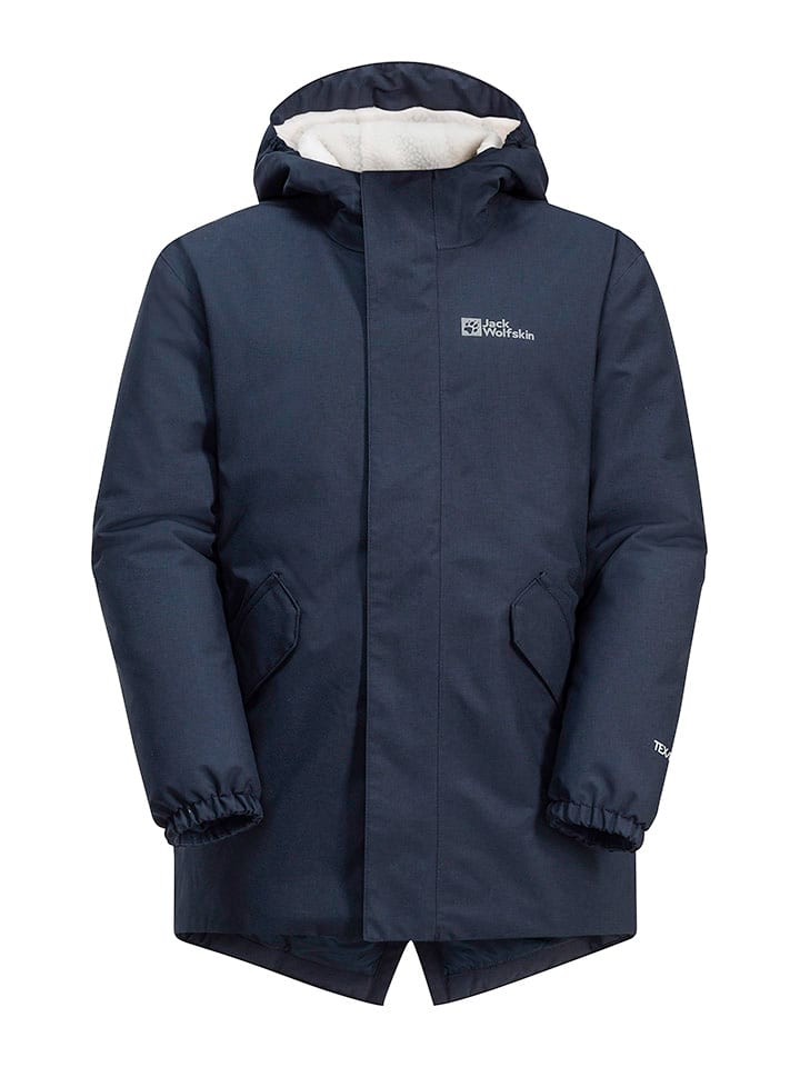 Parka "Cosy Bear" w kolorze granatowym