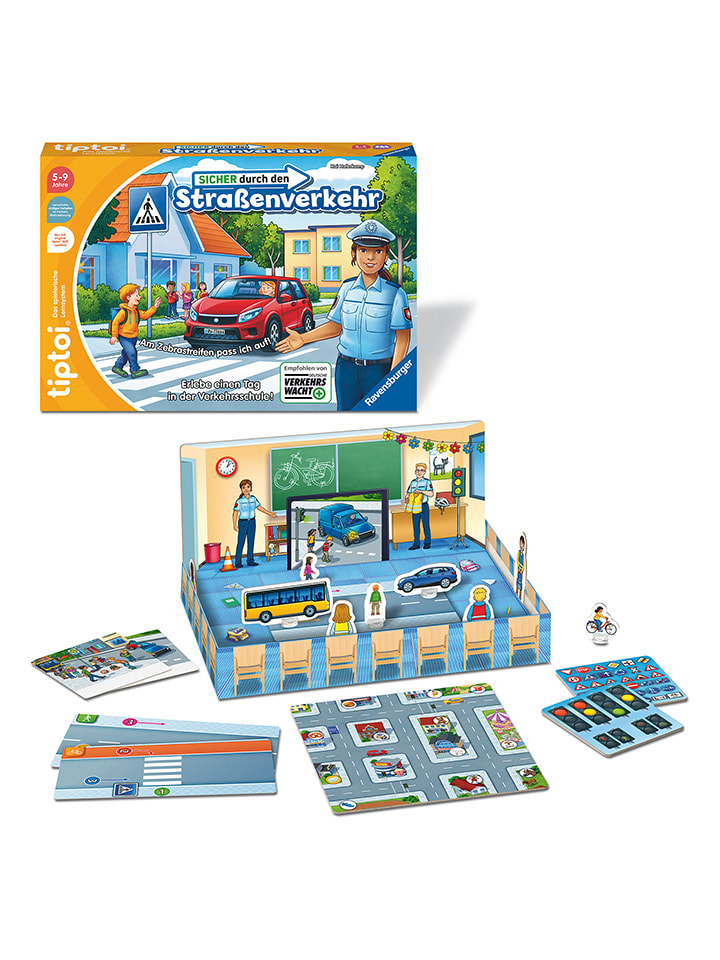 tiptoi®-Spiel "Sicher durch den Straßenverkehr" - ab 5 Jahren