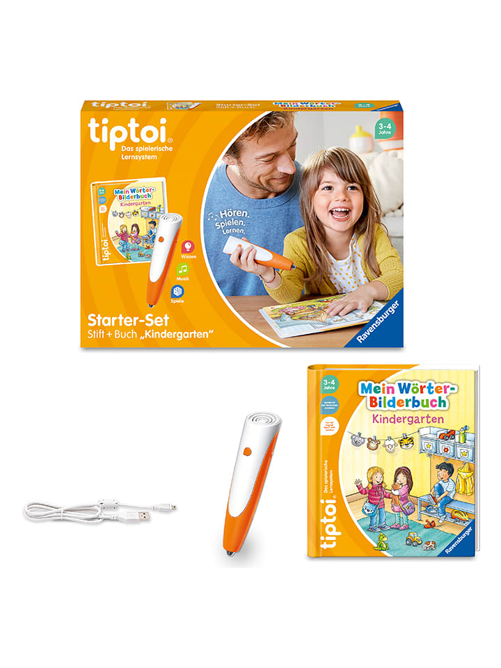 tiptoi®-Starterset „Mein Wörter-Bilderbuch - Kindergarten" - ab 3 Jahren