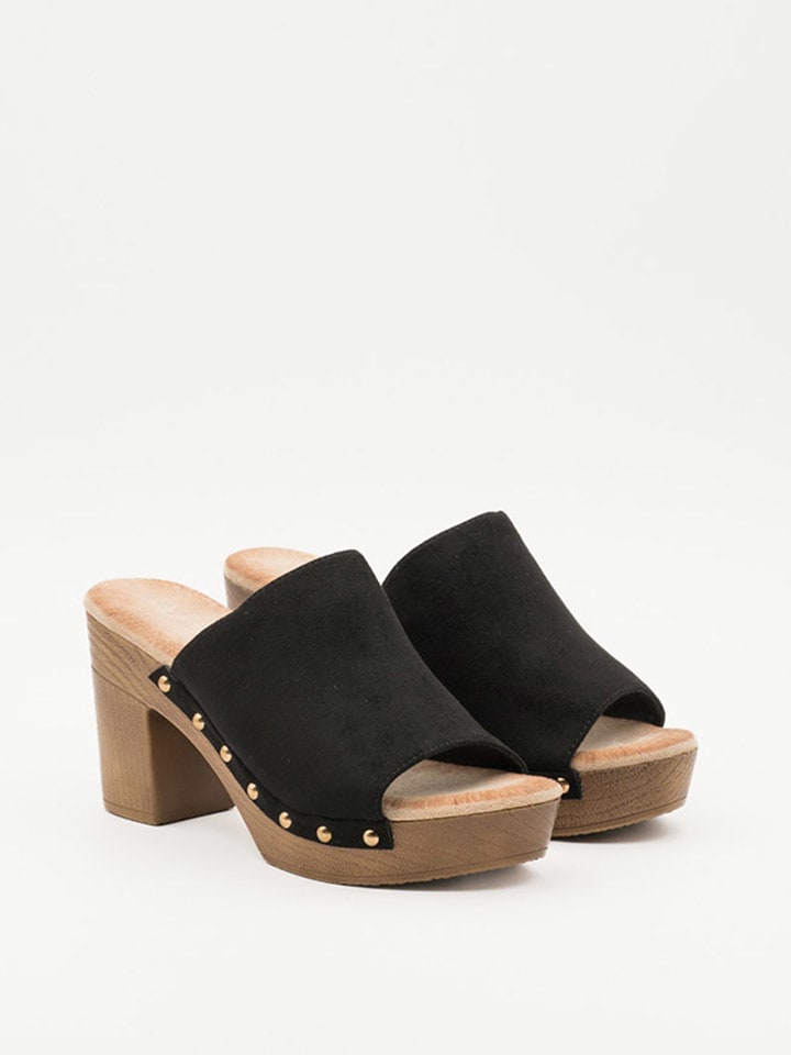 Slippers zwart