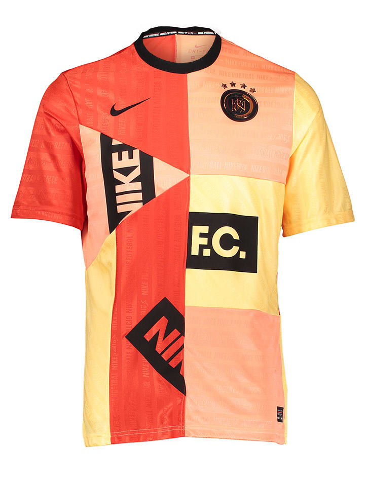 Nike Voetbalshirt rood oranje geel goedkoop kopen limango
