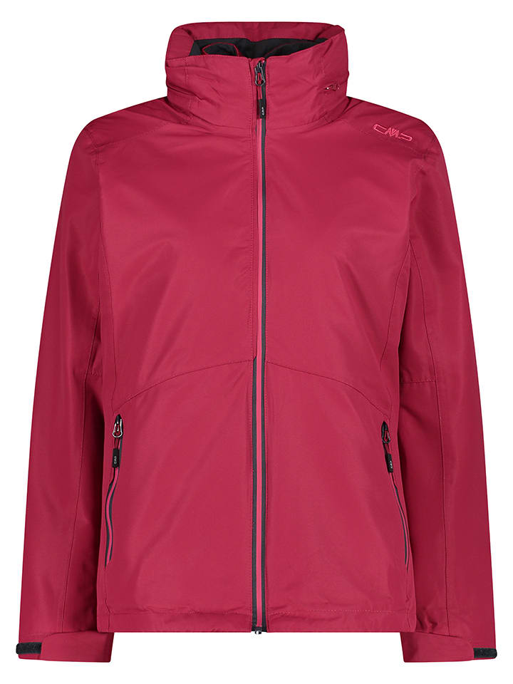 3in1-Funktionsjacke in Rot