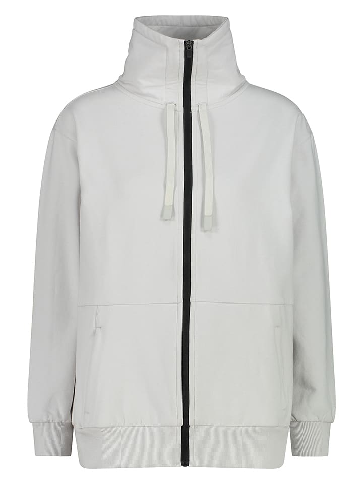Sweatjacke in Grau