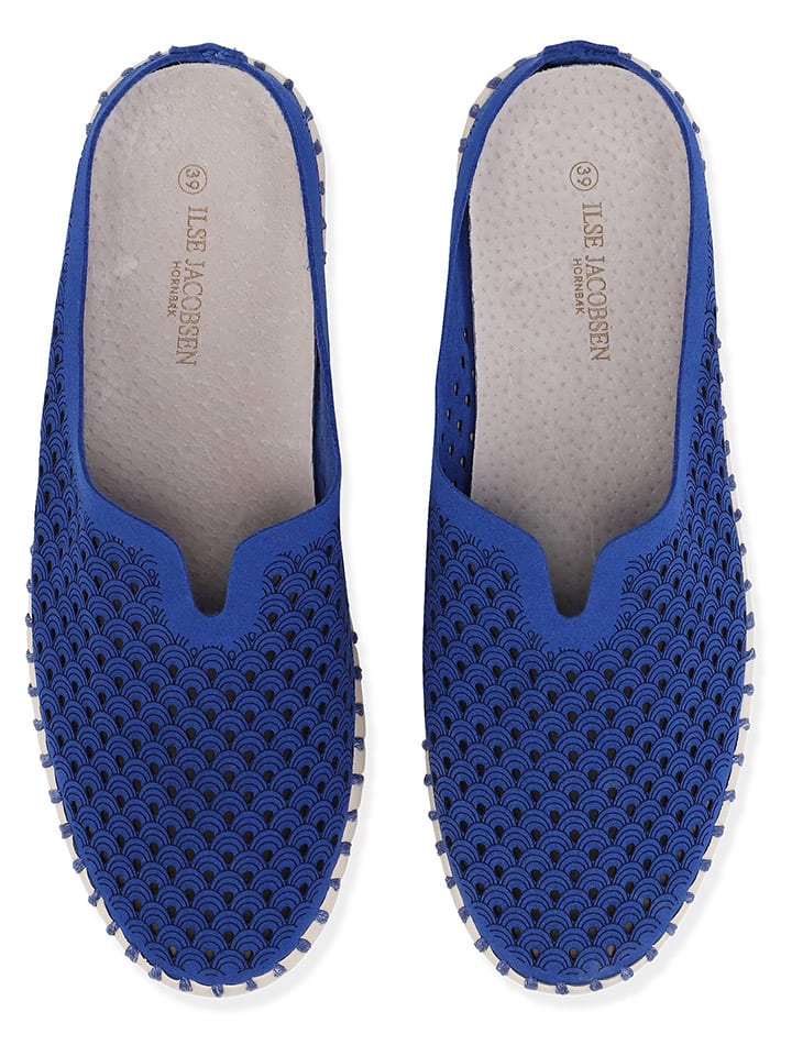Ilse jacobsen slippers blauw hotsell