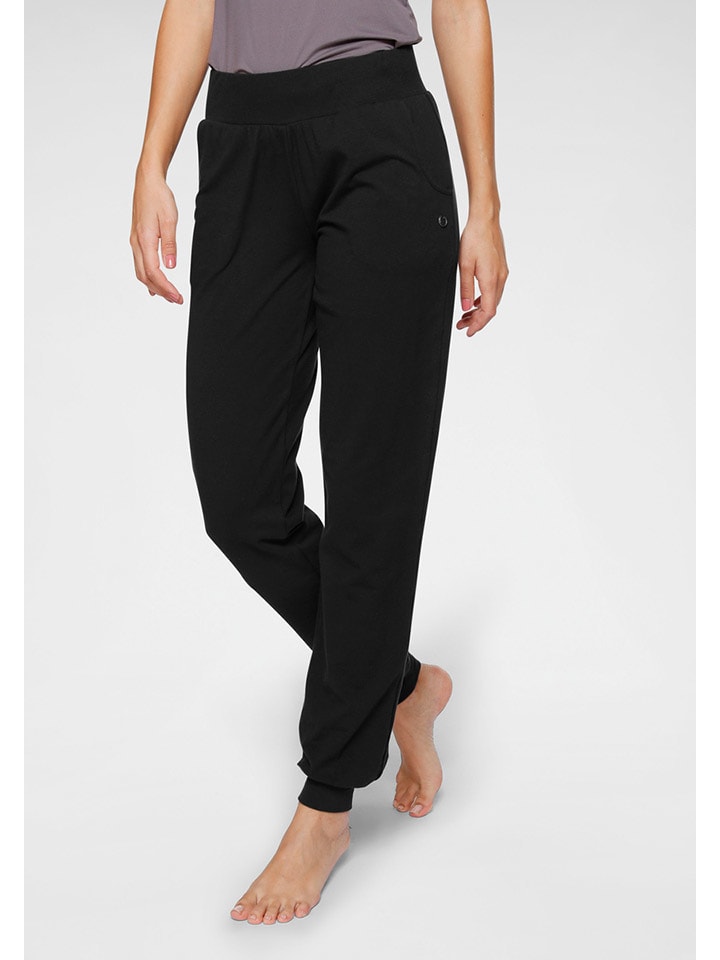 Sweathose "Yoga & Relax" in Schwarz