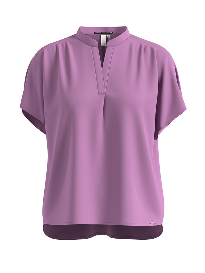 Bluse in Mauve