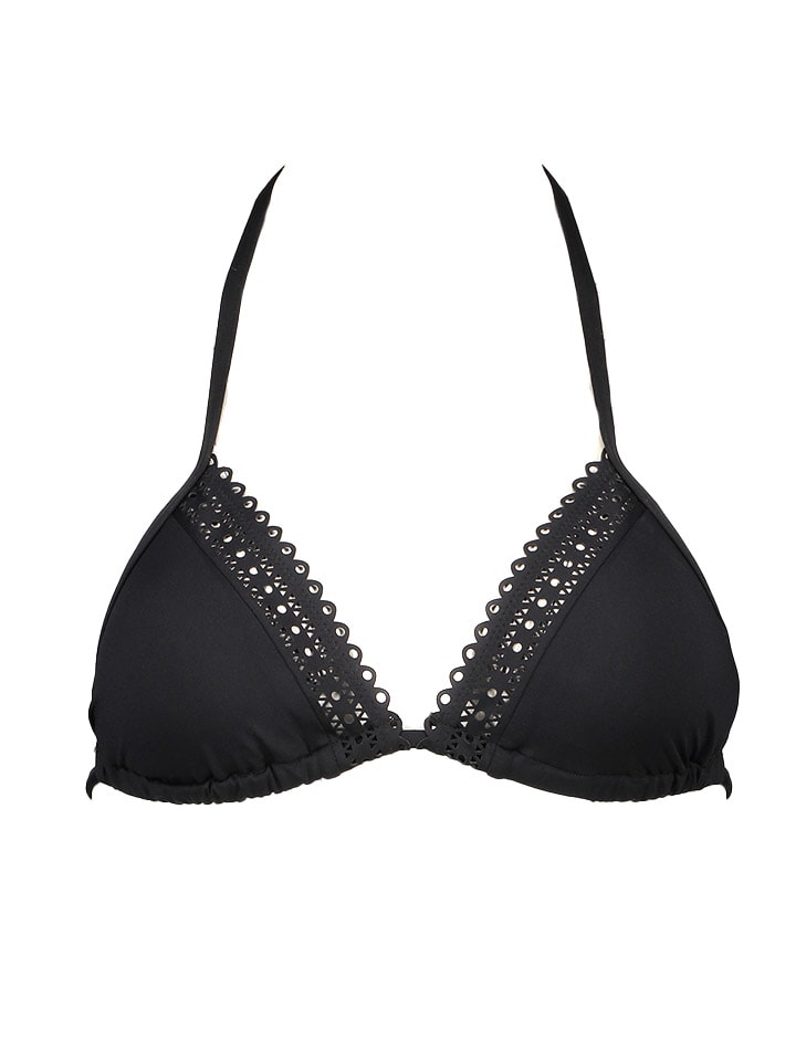 Biustonosz bikini w kolorze czarnym