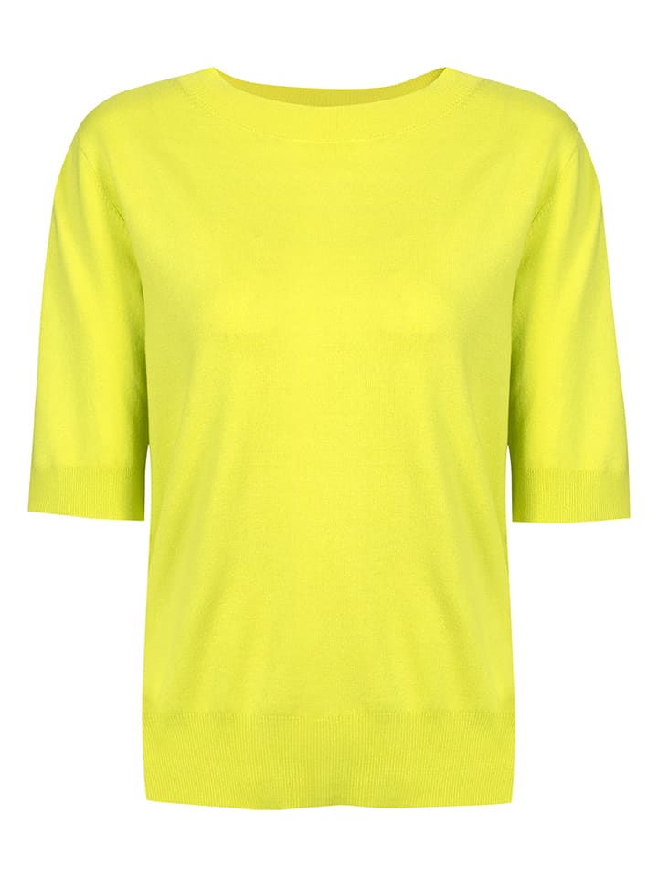 Sweter w kolorze żółtym