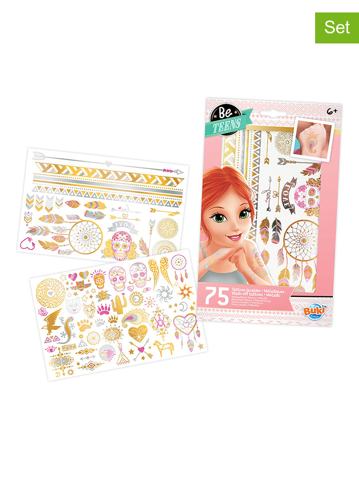75er-Set "Metal Tattoos" - ab 8 Jahren
