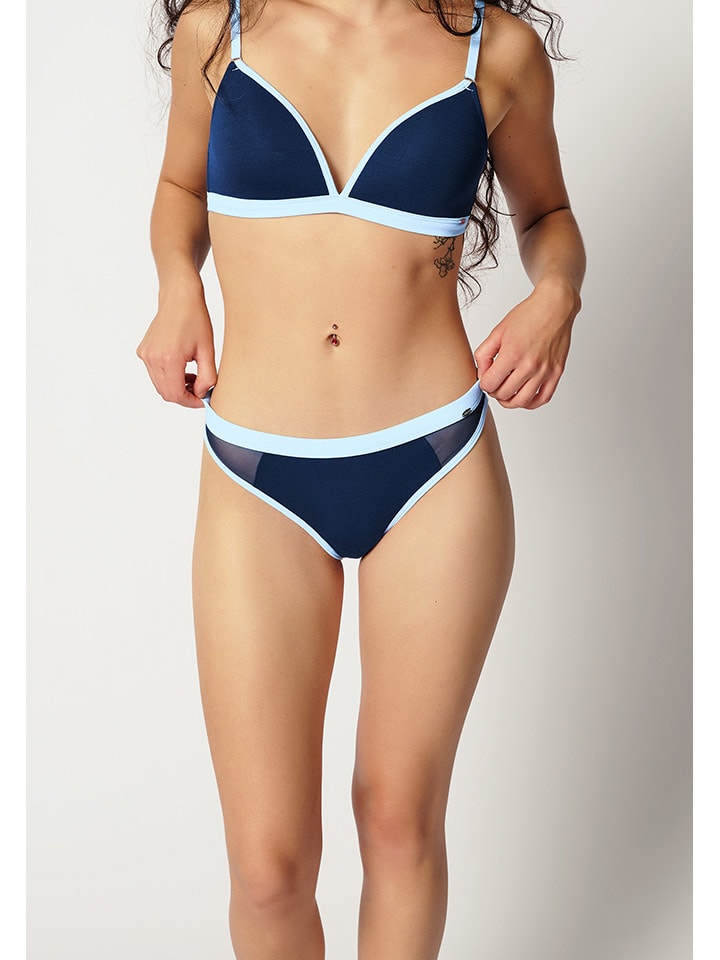 Slip in Dunkelblau