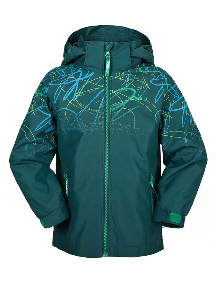 Regenjacke "Lev" in Dunkelgrün