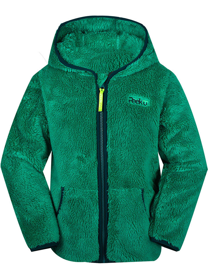 Fleecejacke "Fox" in Grün