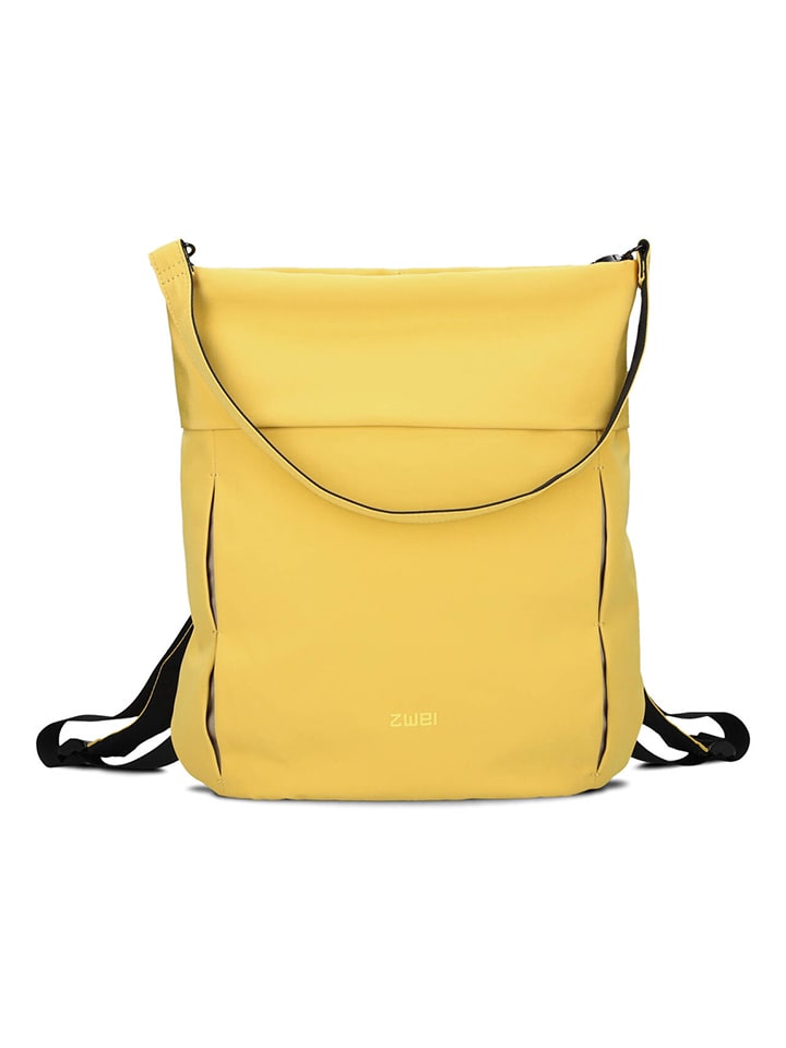 Schultertasche in Gelb - (B)32 x (H)35 x (T)12 cm