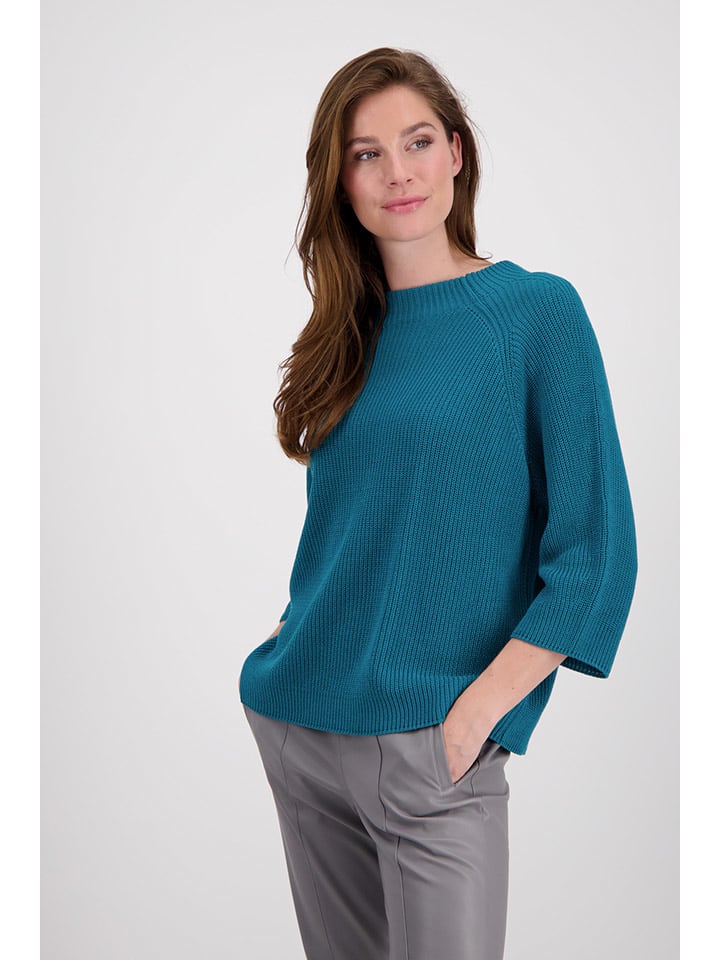 Monari trui blauw discount