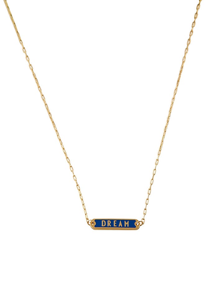 Vergulde ketting "Dream" - (L)45 cm