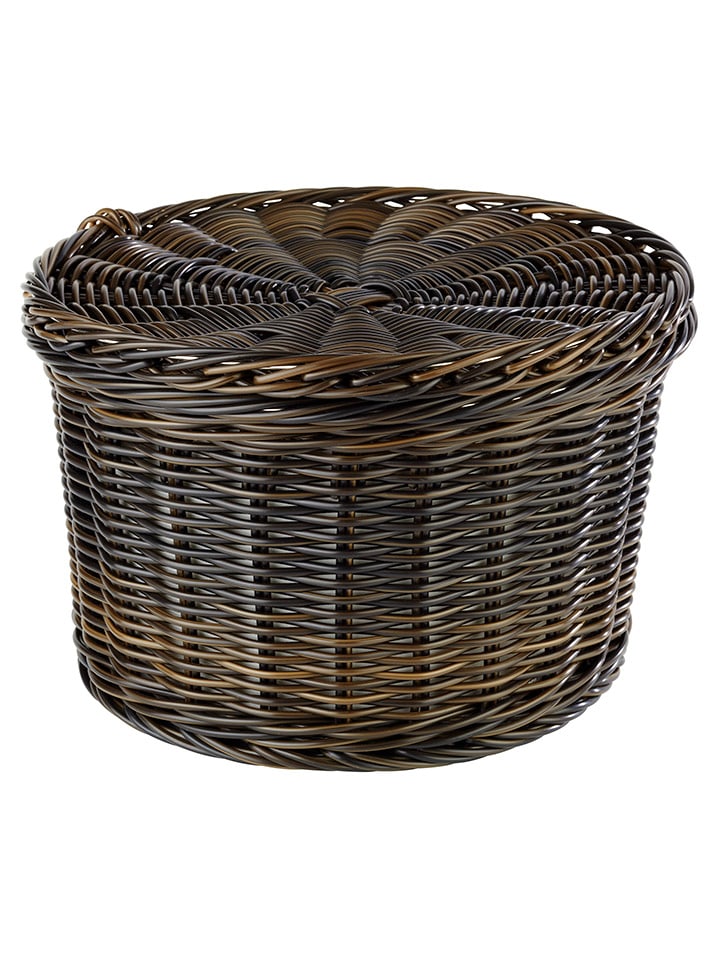Eierkorb "Profiline" in Schwarz - (H)17 x Ø 26 cm