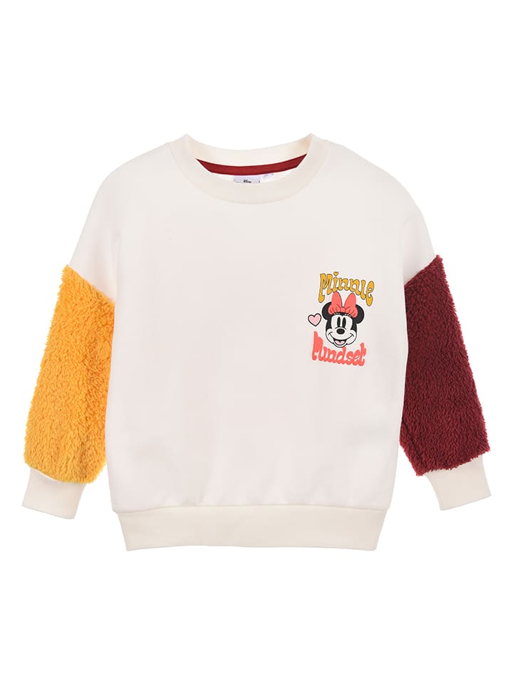 Disney Minnie Mouse Sweatshirt Minnie in WeiB Orange Rot gunstig kaufen limango