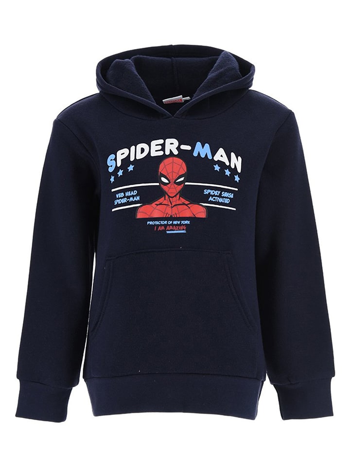 Hoodie "Spiderman" in Dunkelblau