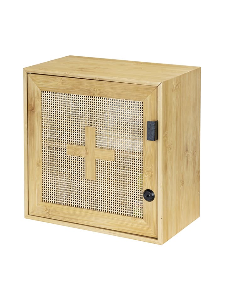 Medizinschrank in Beige - (B)30 x (H)30 x (T)17,8 cm