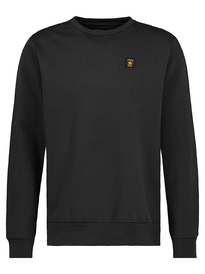 Sweatshirt in Schwarz