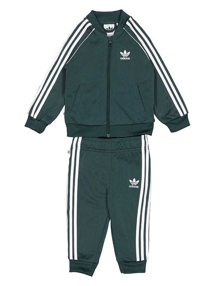 adidas Trainingsanzug in Dunkelgrun gunstig kaufen limango