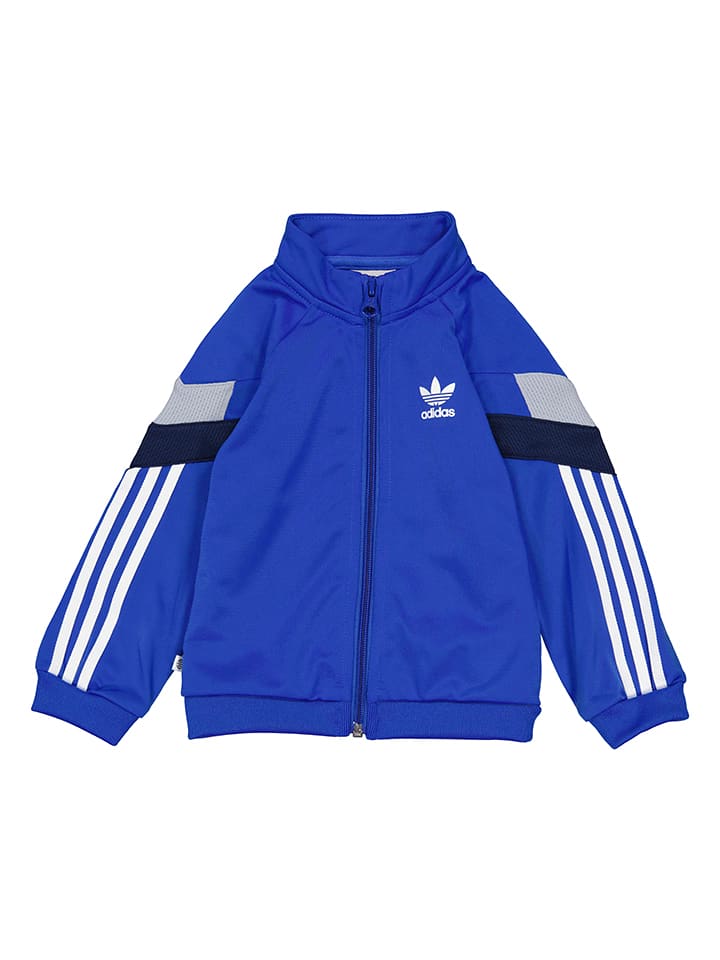 Adidas trainingsanzug blau gelb deals
