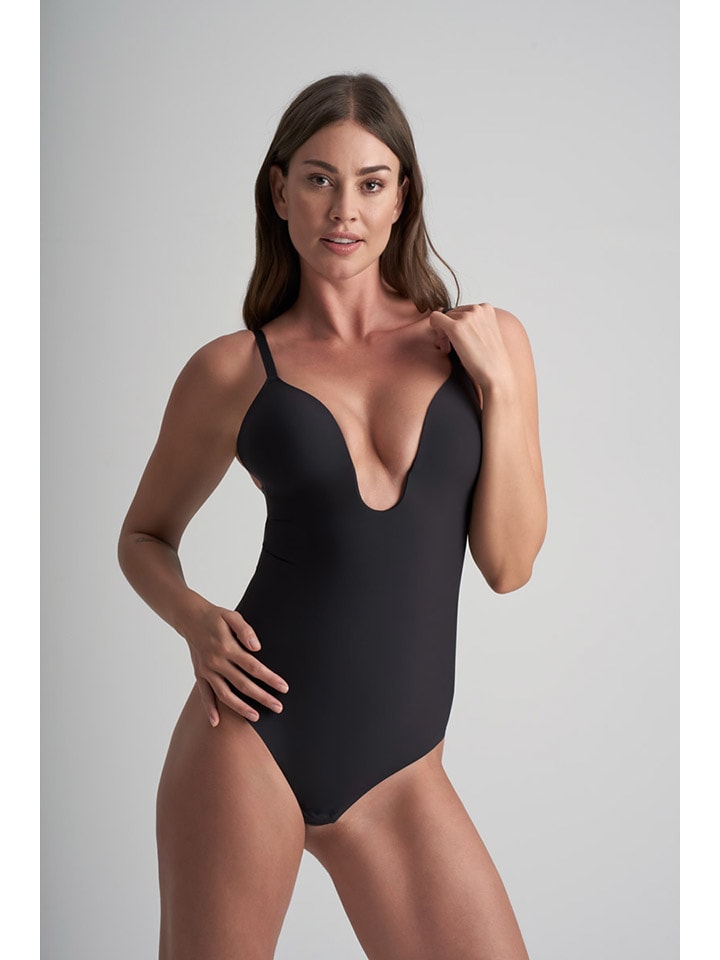 Body modelujące w kolorze czarnym