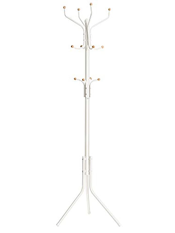Kleiderständer in Weiß - (B)44 x (H)182 x (T)44 cm