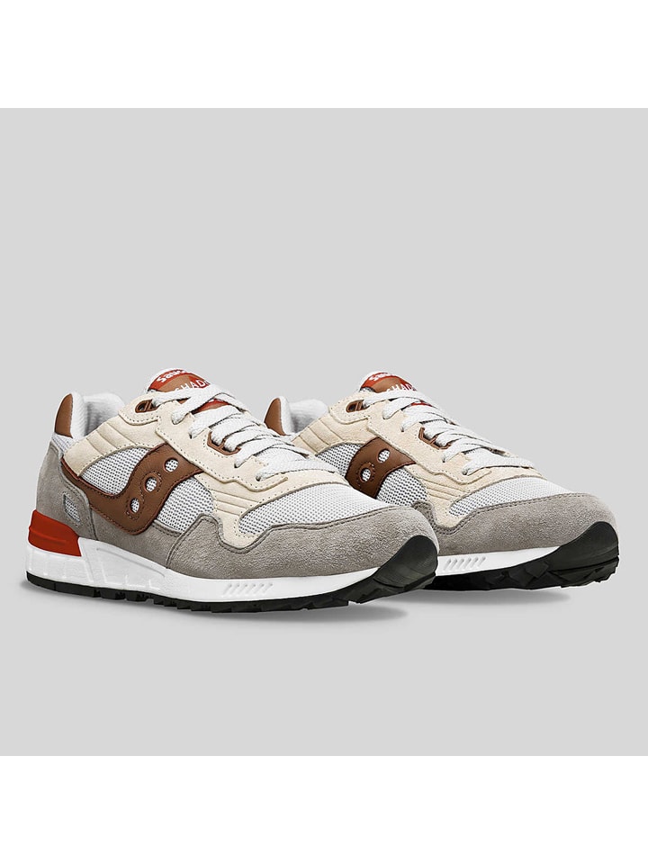 Saucony shadow 5000 off white grey red hotsell