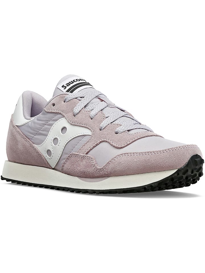 Leder-Sneakers "DXN Trainer" in Rosa/ Grau