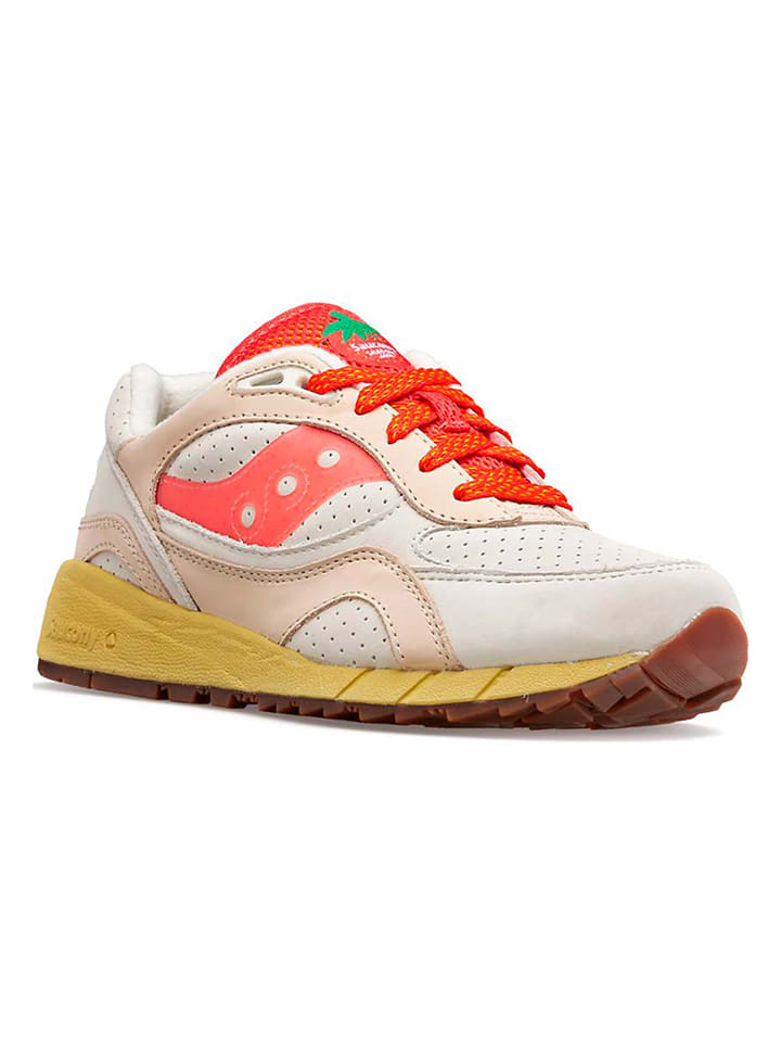 Saucony shadow original beige red 2025
