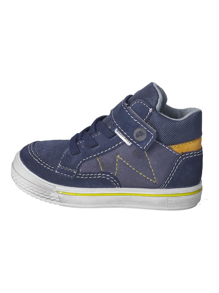 Leder-Sneakers "Jakub-S" in Dunkelblau