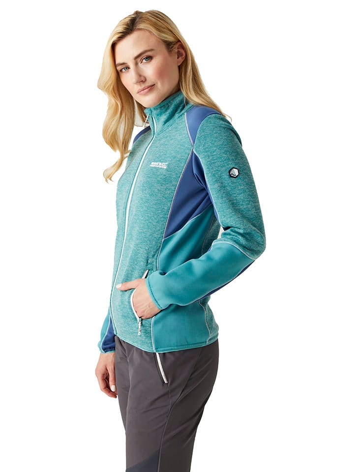 Fleecejacke "Lindalla V" in Hellblau