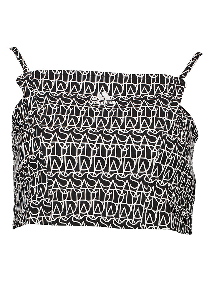 Top in Schwarz/ Weiß